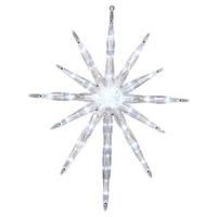 Vickerman 17" 35 Light Pure White Starburst LED Christmas Light