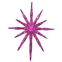 Vickerman 17" 35 Light Pink Starburst LED Christmas Light