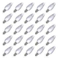 Vickerman 0.58 watt 130 volt C9 Intermediate Screw Pure White LED (25 pack)