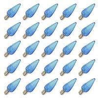 View C9 Intermediate Screw Base Blue LED (25 pack)