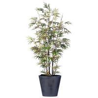 Vickerman 7' Black Artificial Bamboo Palm Tree