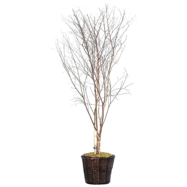 6' Artificial Winter Birch Deluxe Tree