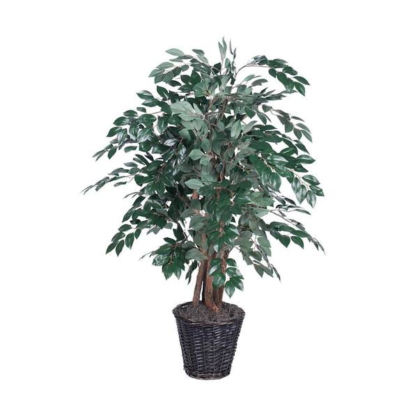 4' Artificial Sakaki Ficus Extra Full Tree