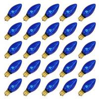 Vickerman C9 Intermediate Screw Base Transparent Blue (25 pack)