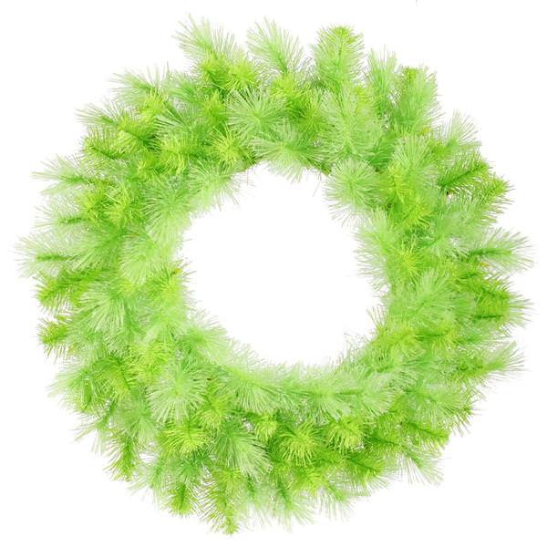 30" Artificial Lime Cashmere