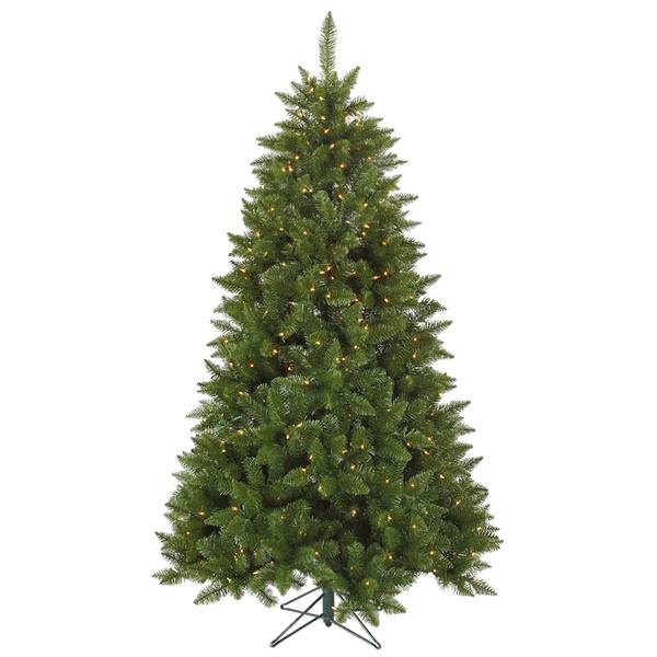 7' x 50" Artificial Jackson Pine 500 Clear DuraLit Miniature Lights