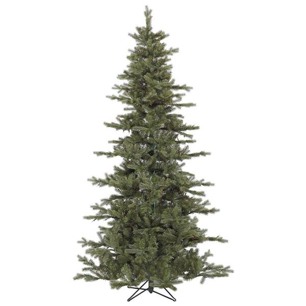 8.5' x 52" Artificial Slim Austrian Fir