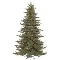 Vickerman 7.5' x 56" Artificial Austrian Fir 700 Multi-Color Italian LED Lights