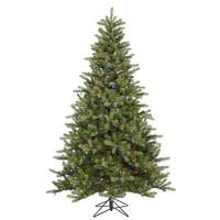 Vickerman 9' X 65" Artificial King Spruce Tree wih 850 Multi Color Lights