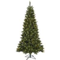 Vickerman 8.5' x 54" Artificial Slim Jack Pine 600 Clear Lights