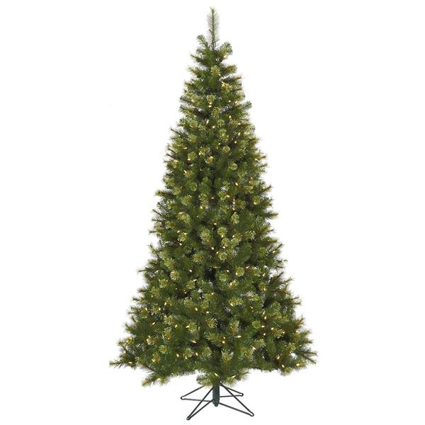 10' x 63" Artificial Slim Jack Pine 850 Warm White Italian LED Lights
