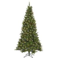 Vickerman 10' x 63" Artificial Slim Jack Pine 850 Multi-Color Italian LED Lights