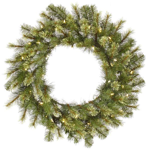 30" Artificial Jack Pine 50 Warm White Italian LED Lights
