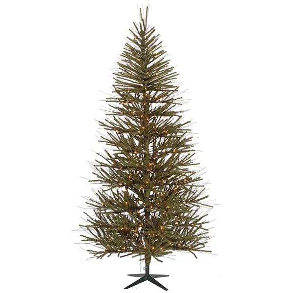 10' x 54" Artificial Vienna Twig 550 Clear Miniature Lights
