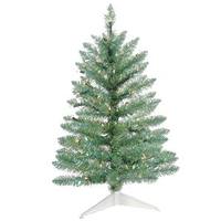 Vickerman 2.5' x 19" Turquoise Green Pine