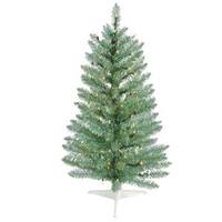 Vickerman 3' x 21" Turquoise Green Pine