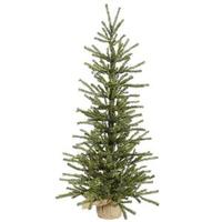 Vickerman 30" x 17" Artificial Sparkle Green Pistol Pine