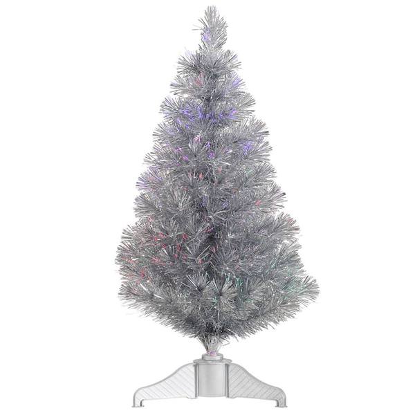 3' x 20" Silver Fiber Optic