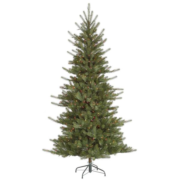 4.5' x 42" Artificial Medium Colorado Spruce 250 Multi-Color Lights