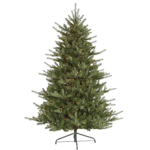 6.5' x 56" Artificial Medium Colorado Spruce 500 Clear Lights