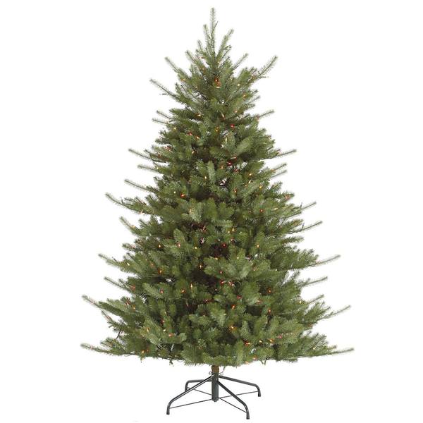 6.5' x 56" Artificial Medium Colorado Spruce 500 Multi-Color Lights