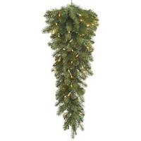 Vickerman 36" x 14" Artificial Colorado Spruce Teardrop 50 Clear Lights