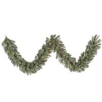 Vickerman 9' x 14" Artificial Colorado Blue Spruce Garland 100 Clear Lights