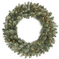 Vickerman 60" Artificial Colorado Blue Spruce 320 Clear DuraLit Miniature Lights