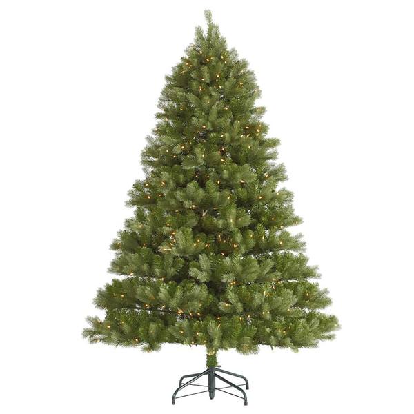 9' x 69" Artificial Belvedere Spruce 900 Clear Lights