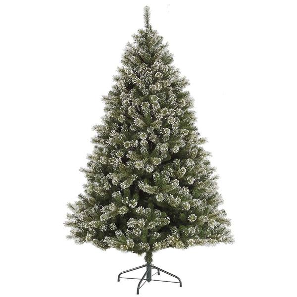 4.5' x 38" Artificial Frosted Cashmere Pine
