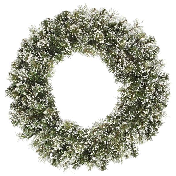 24" Artificial Frosted Cashmere