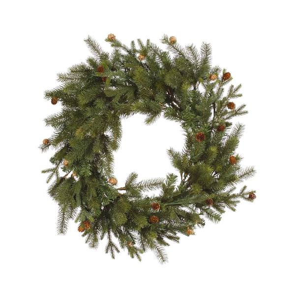 30" Artificial Balsam Mix Pine with Pine Cones