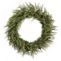 Vickerman 24" Artificial Cedar Pine Cone