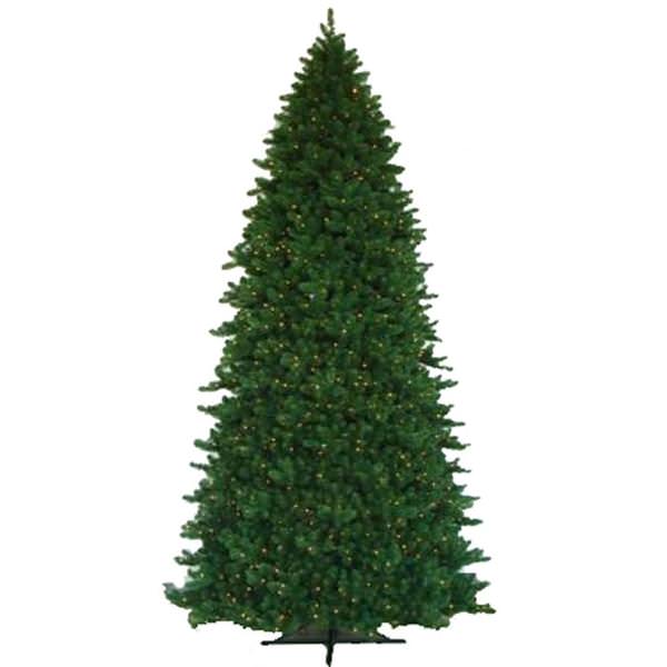 23.5' x 145" Artificial Grand Teton 12,700 Warm White Wide Angle LED Lights