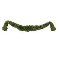 Vickerman 12' x 18" Artificial Grand Teton Swag Garland 300 Warm White Wide Angle LED Lights