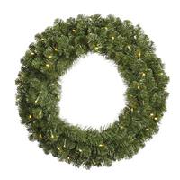 Vickerman 36" Artificial Grand Teton Double Sided 200 Warm White Wide Angle LED Lights