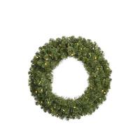 Vickerman 36" Artificial Grand Teton Double Sided Wreath 200 Multi-Color Wide Angle LED Lights