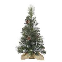 Vickerman 24" x 14" Artificial Frosted White Mix