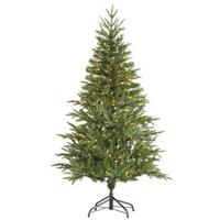 Vickerman 6' x 44" Artificial Mixed Fir 350 Clear Lights