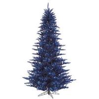 Vickerman 12' x 82" Dark Blue Fir 1,650 Blue Lights