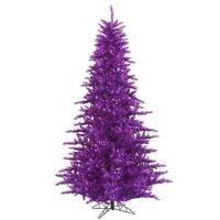 Vickerman 12' x 82" Purple Fir 1,650 Purple Miniature Lights