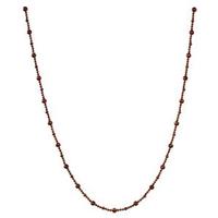 Vickerman 9' Burgundy Shiny Faceted Ball Garland Ornament