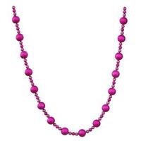 Vickerman 9' x 70-30Mm Cerise Matte Ball Garland Ornament