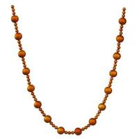 Vickerman 9' x 70-30Mm Burnished Orange Matte Ball Garland Ornament