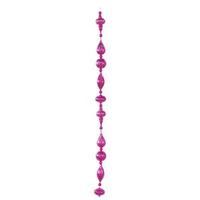 Vickerman 6' Cerise Shiny Glitter Ornament Drop