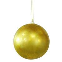 Vickerman 4.75" Antique Gold Foil Finish Ball Ornament
