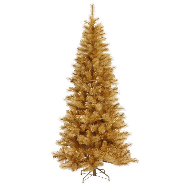 12' x 65" Gold Glitter Cashmere