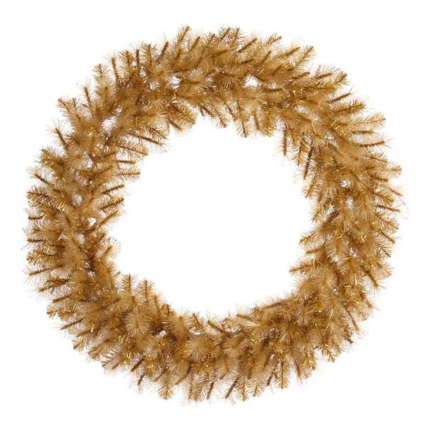 20" Artificial Gold Glitter Cashmere