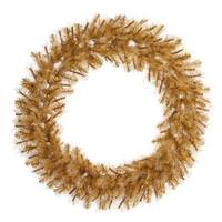 Vickerman 72" Artificial Gold Glitter Cashmere