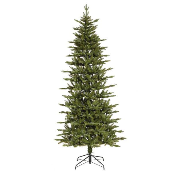 4.5' x 33" Artificial Slim Regal Frasier Fir 200 Multi-Color Miniature Lights